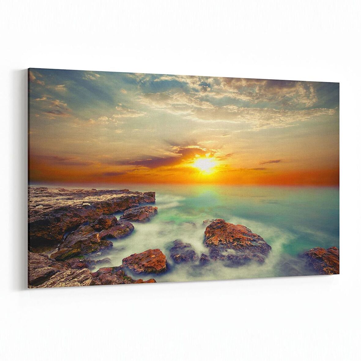 Olla 13684Y Doğa / Manzara Görseli Yatay Kanvas Tablo (Ölçü: 70X50)