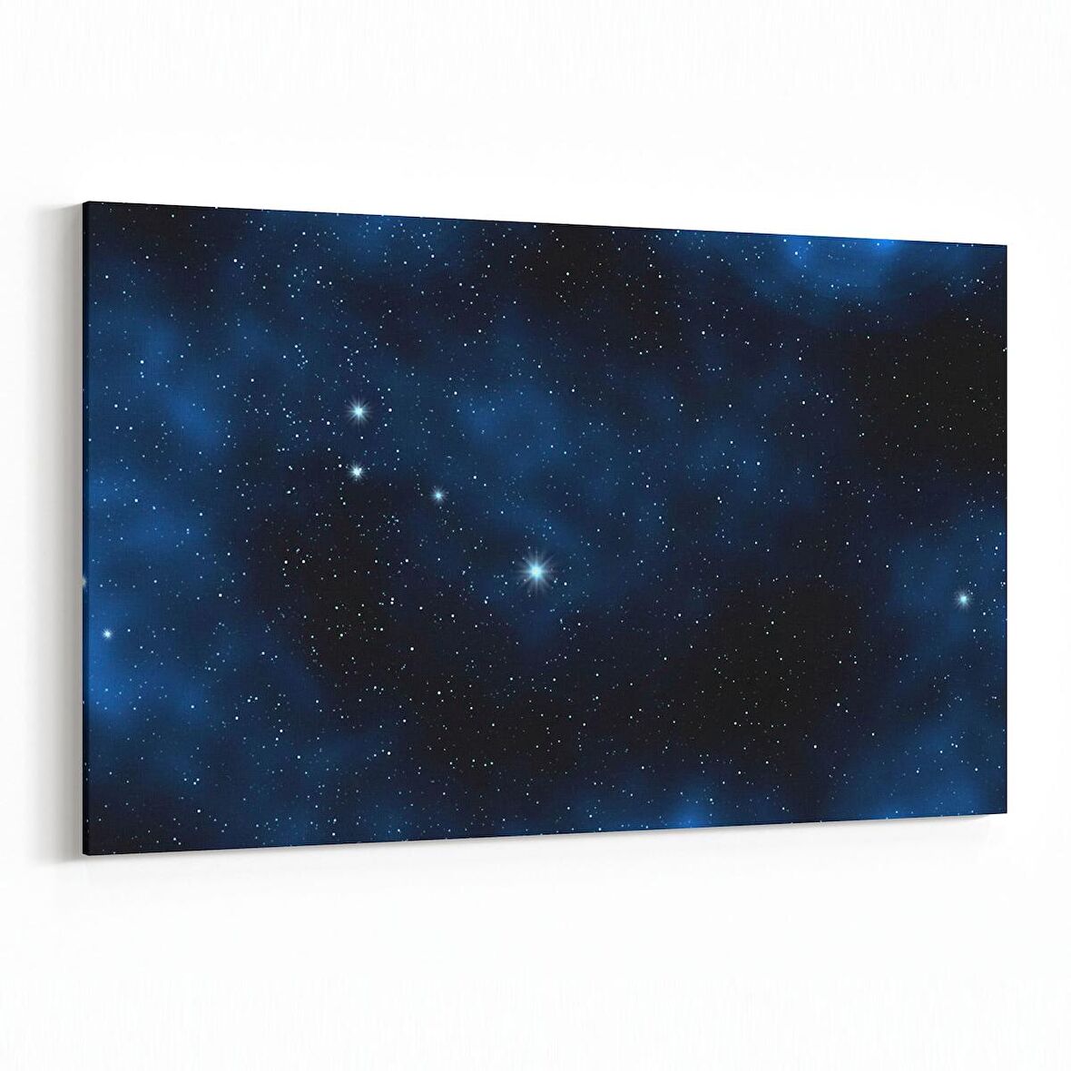 Olla 14641Y Gece Gökyüzü Görseli Yatay Kanvas Tablo (Ölçü: 30X20)