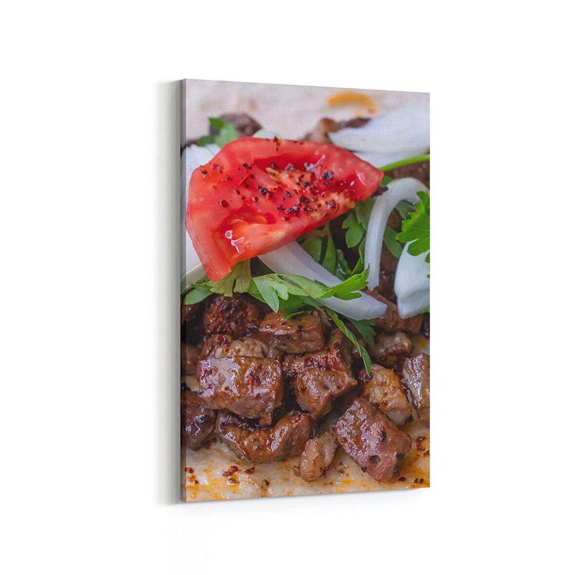 Olla 15032D Gıda Görseli Dikey Kanvas Tablo (Ölçü: 60X90)