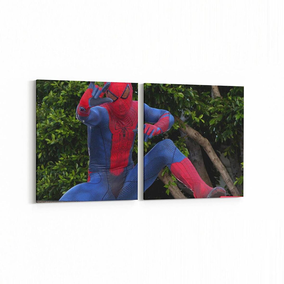 Olla 12704K2Y Çocuk Odası Görseli 2'li Yatay Kanvas Tablo (Ölçü: 125X60)