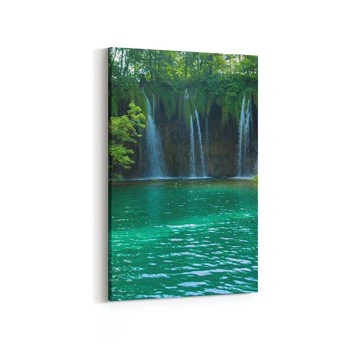 Olla 14119D Doğa / Manzara Görseli Dikey Kanvas Tablo (Ölçü: 60X90)