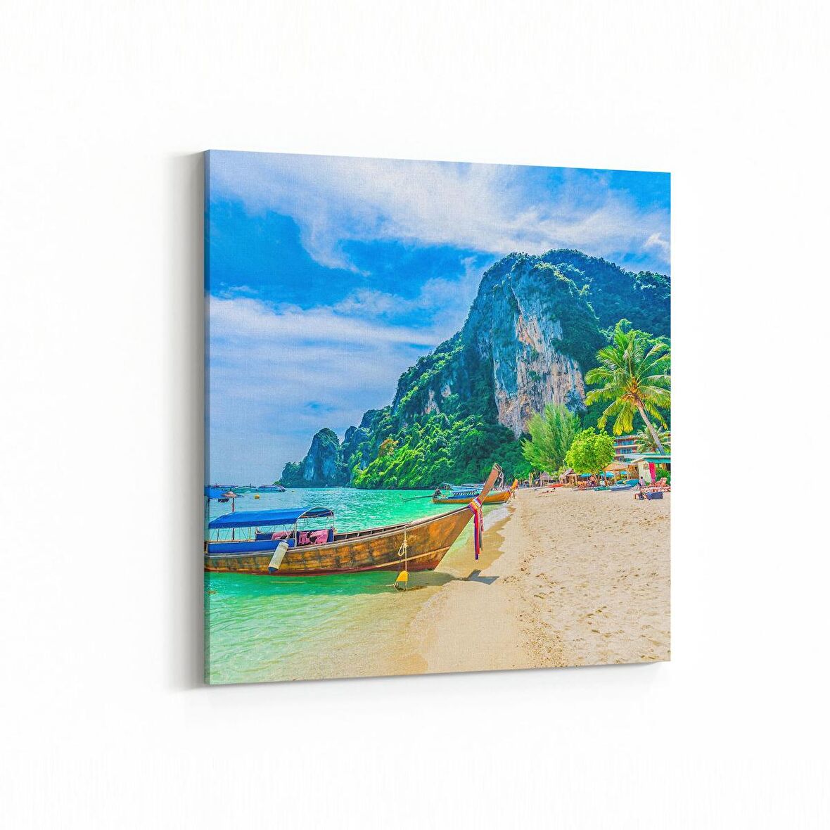 Olla 13210K Doğa / Manzara Görseli Kare Kanvas Tablo (Ölçü: 30X30)