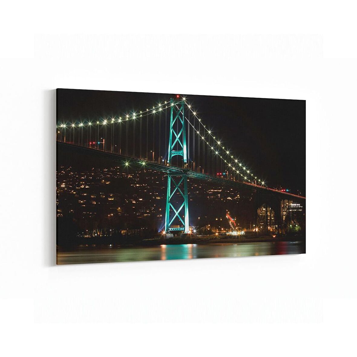 Olla 18307Y Yapı Görseli Yatay Kanvas Tablo (Ölçü: 45X30)