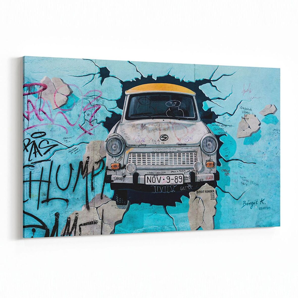 Olla 12286Y Araç Görseli Yatay Kanvas Tablo (Ölçü: 70X50)