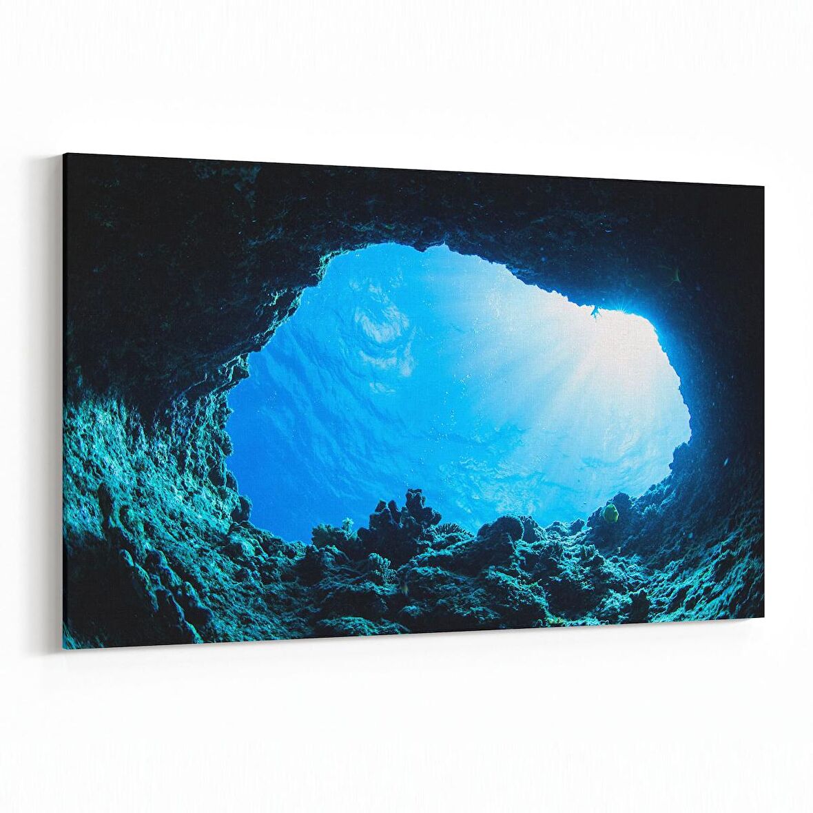 Olla 12960Y Deniz / Okyanus Görseli Yatay Kanvas Tablo (Ölçü: 45X30)