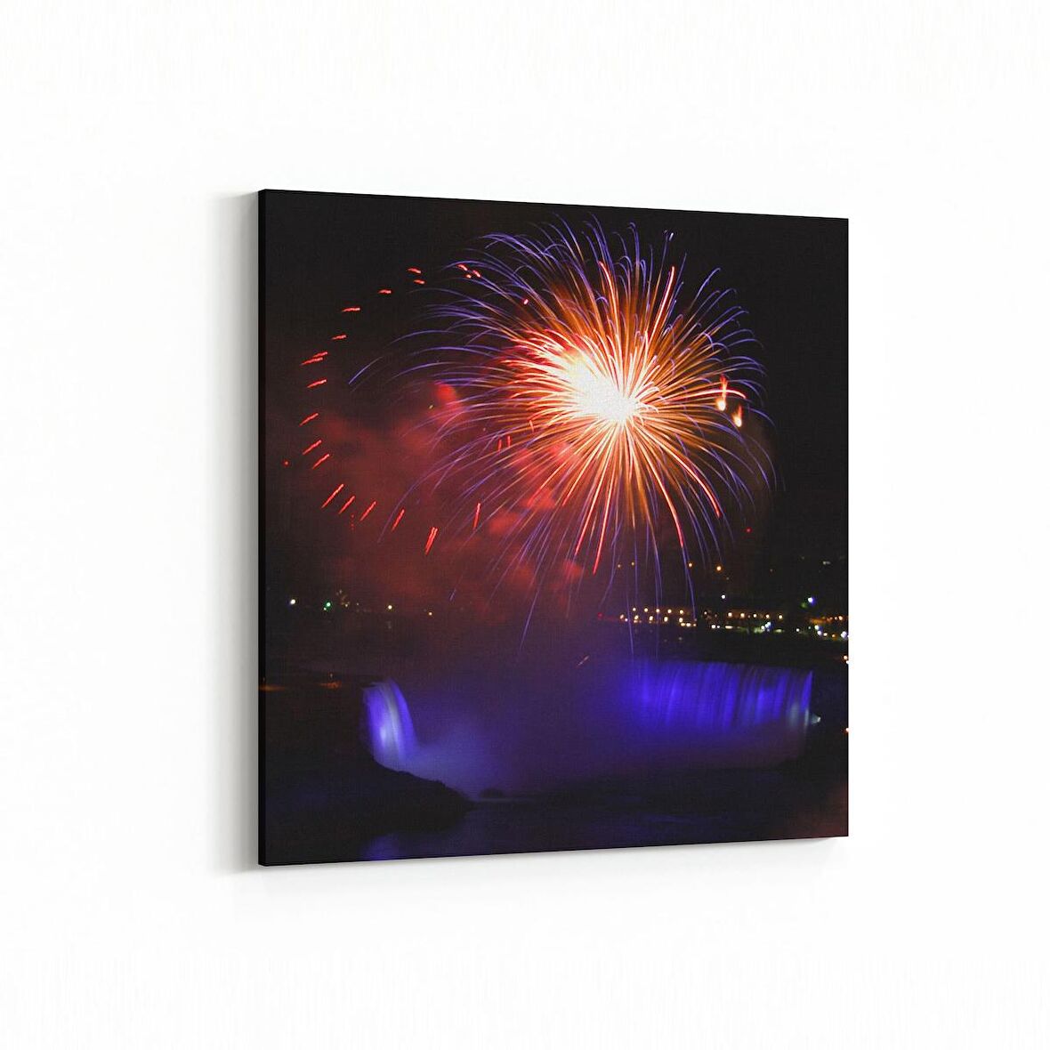 Olla 13546K Doğa / Manzara Görseli Kare Kanvas Tablo (Ölçü: 30X30)