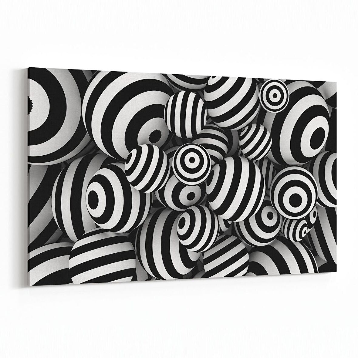 Olla 10059Y Abstract Görsel Yatay Kanvas Tablo (Ölçü: 30X20)