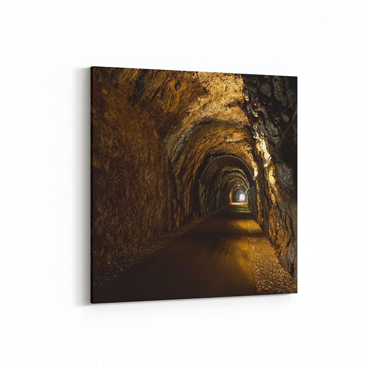 Olla 18603K Yapı Görseli Kare Kanvas Tablo (Ölçü: 25X25)