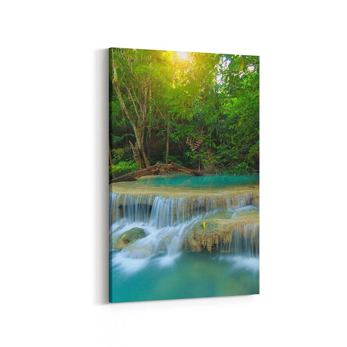 Olla 13864D Doğa / Manzara Görseli Dikey Kanvas Tablo (Ölçü: 100X150)