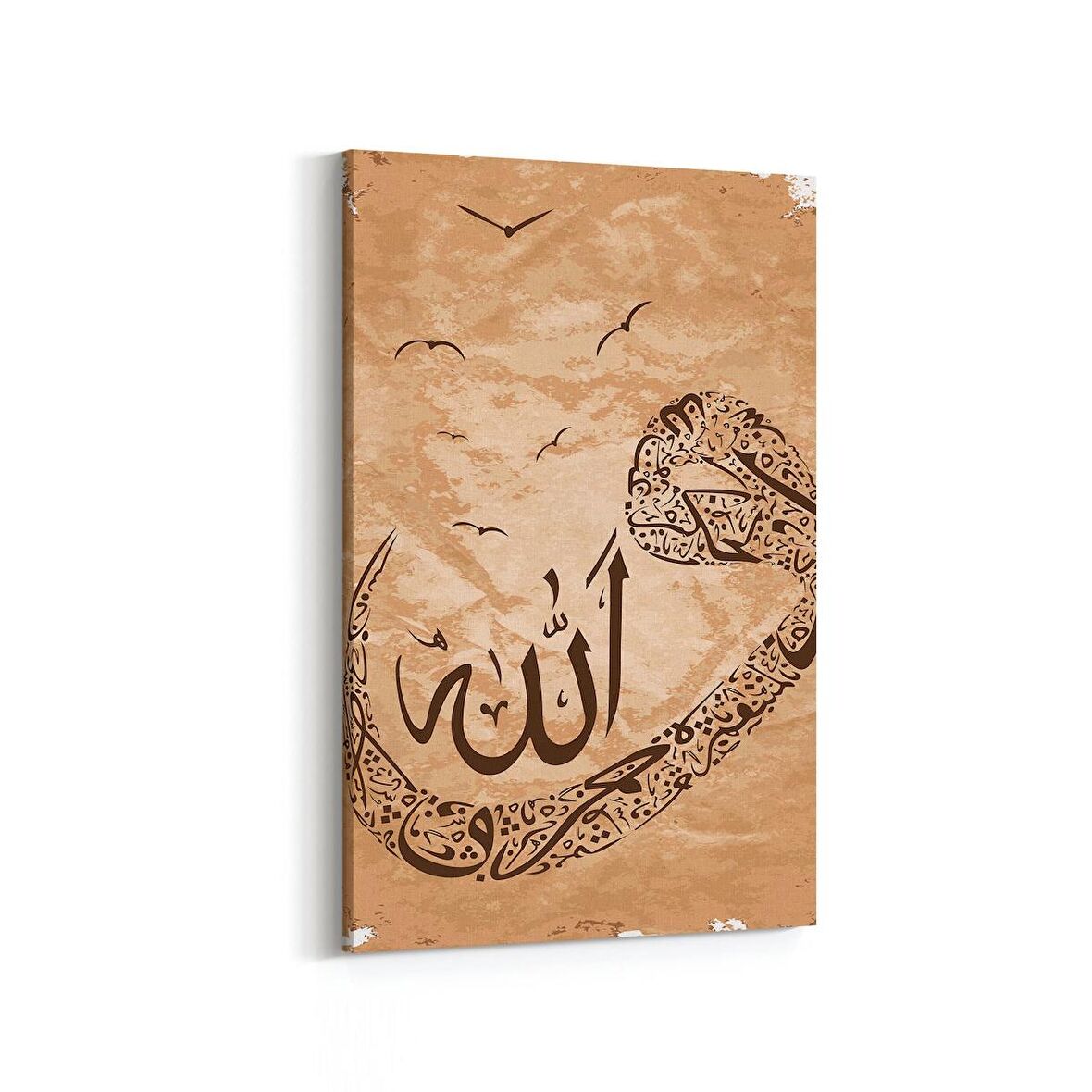 Olla 13085D Dini Görsel Dikey Kanvas Tablo (Ölçü: 60X90)