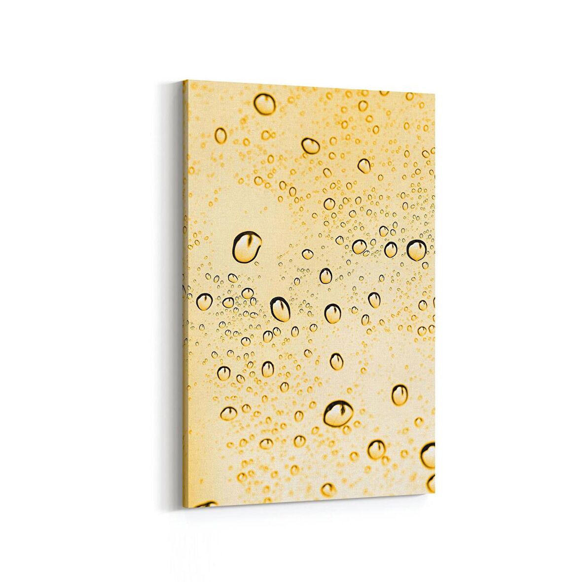 Olla 17241D Su / Damla Görseli Dikey Kanvas Tablo (Ölçü: 60X90)