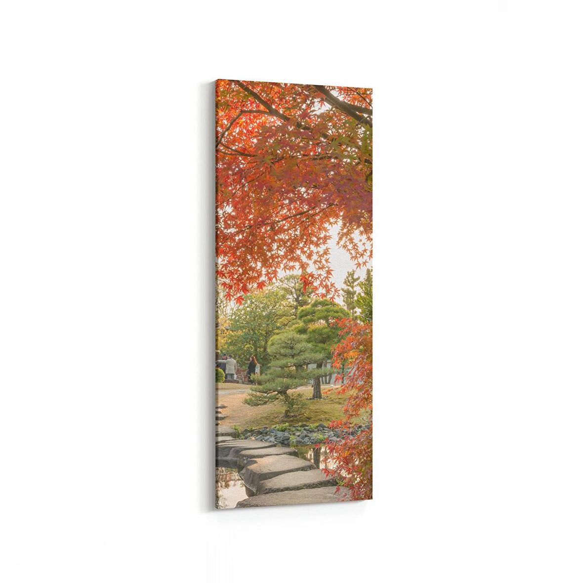 Olla 13926DI Doğa / Manzara Görseli Dikey İnce Kanvas Tablo (Ölçü: 40X120)