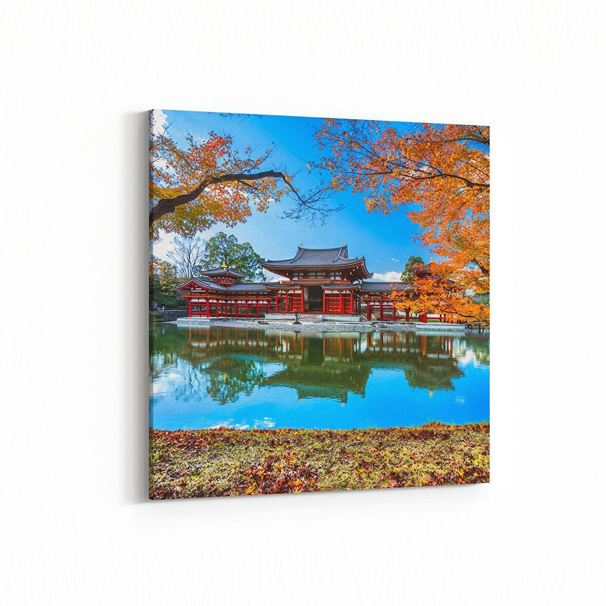 Olla 18378K Yapı Görseli Kare Kanvas Tablo (Ölçü: 25X25)