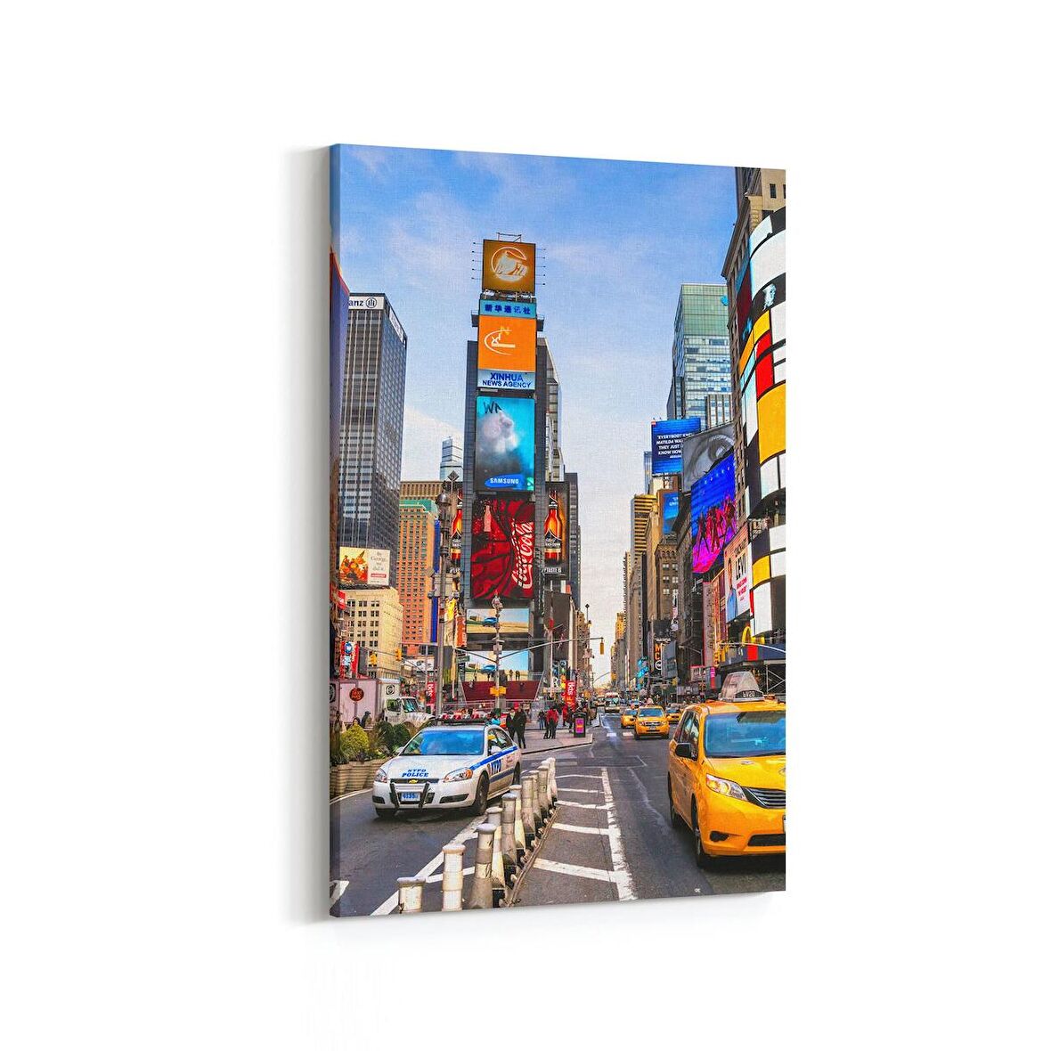Olla 18387D Yapı Görseli Dikey Kanvas Tablo (Ölçü: 40X60)