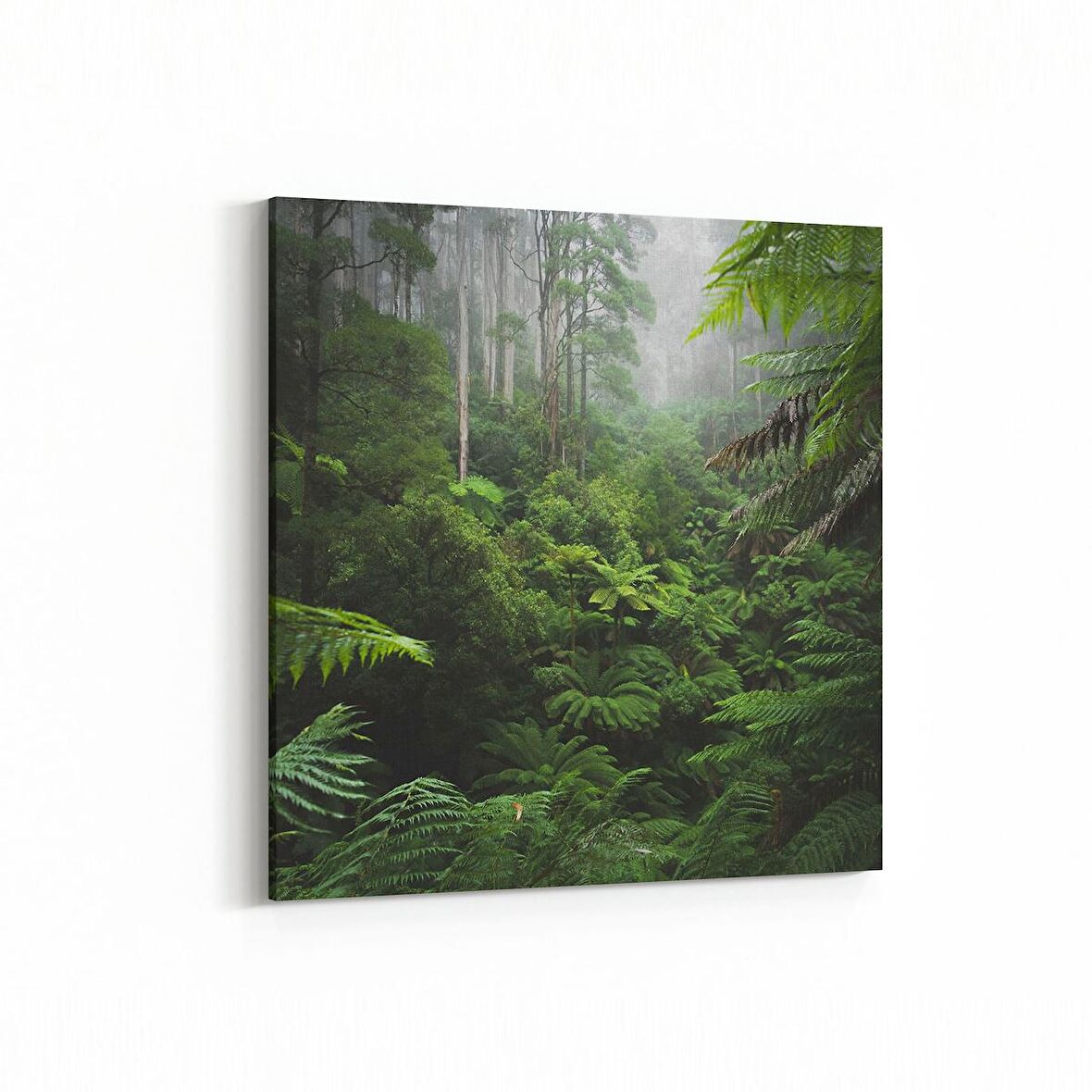 Olla 14309K Doğa / Manzara Görseli Kare Kanvas Tablo (Ölçü: 30X30)