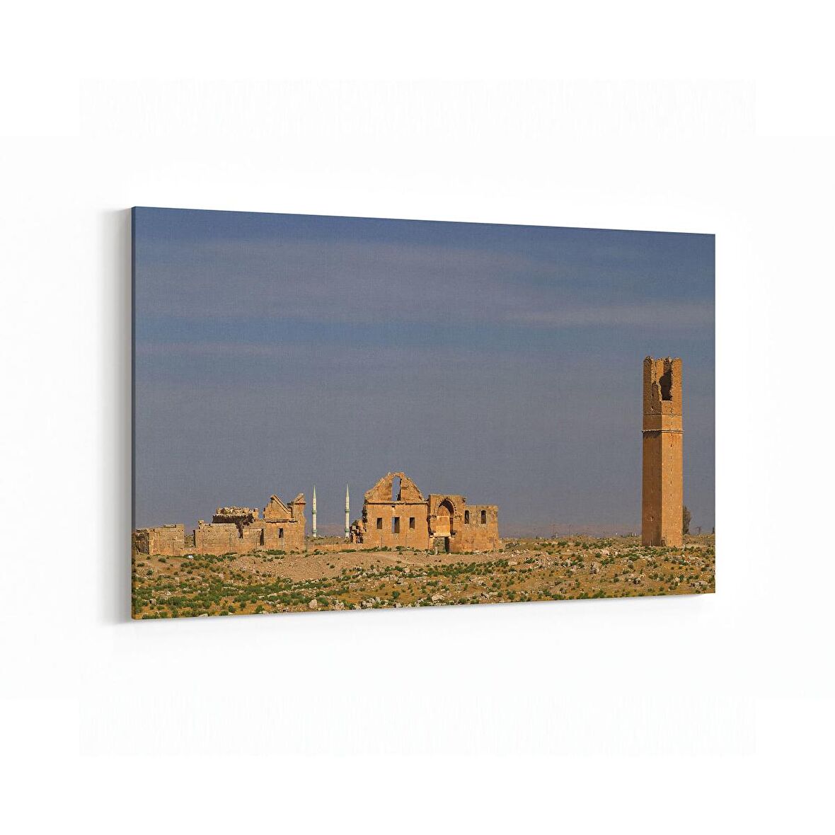 Olla 18732Y Yapı Görseli Yatay Kanvas Tablo (Ölçü: 45X30)