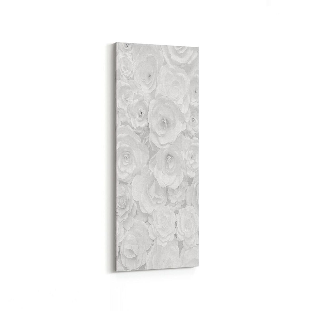 Olla 11618DI Çiçek Görseli Dikey İnce Kanvas Tablo (Ölçü: 40X120)