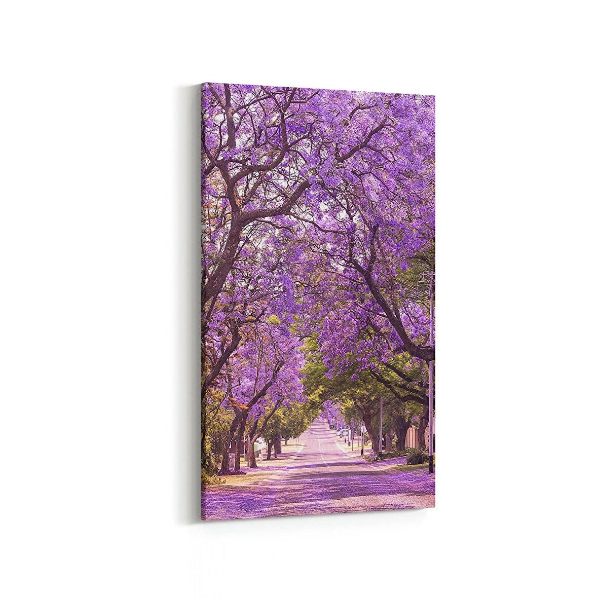 Olla 13983DD Doğa / Manzara Görseli Dikey Dar Kanvas Tablo (Ölçü: 60X120)