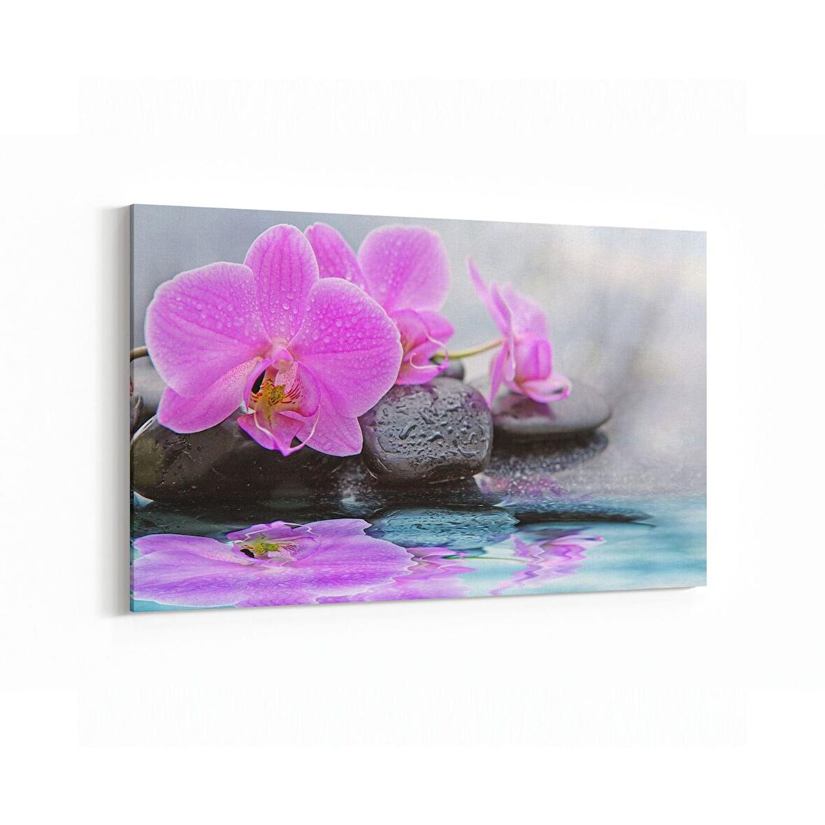 Olla 17035Y Spa / Masaj Görseli Yatay Kanvas Tablo (Ölçü: 150X100)