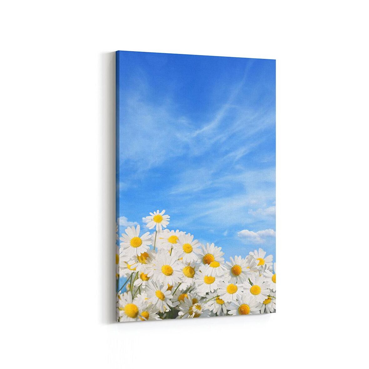 Olla 11000D Ağaç Görseli Dikey Kanvas Tablo (Ölçü: 60X90)