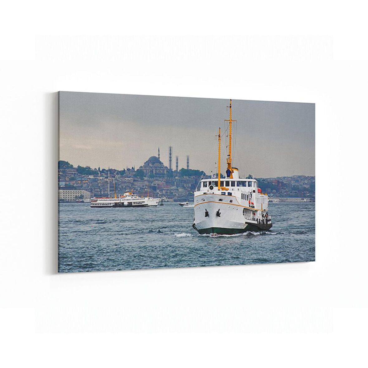 Olla 18988Y Yapı Görseli Yatay Kanvas Tablo (Ölçü: 45X30)