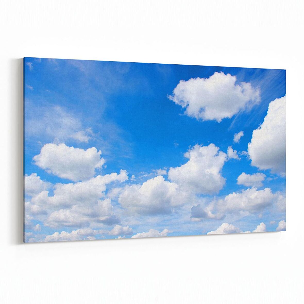 Olla 15772Y Gökyüzü Bulut Görseli  Yatay Kanvas Tablo (Ölçü: 30X20)