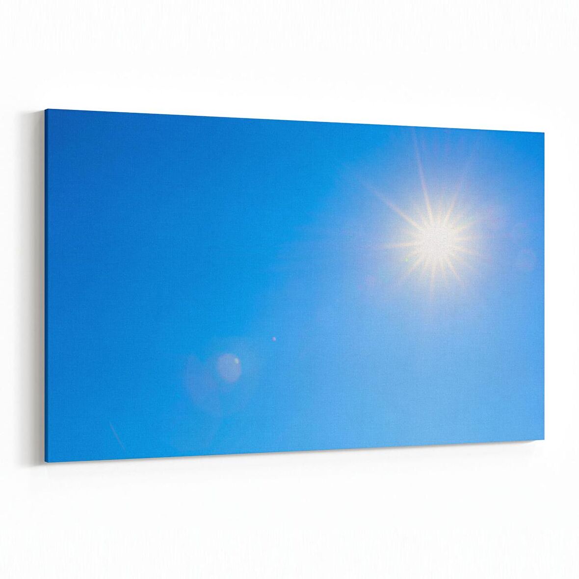 Olla 15744Y Gökyüzü Bulut Görseli  Yatay Kanvas Tablo (Ölçü: 150X100)