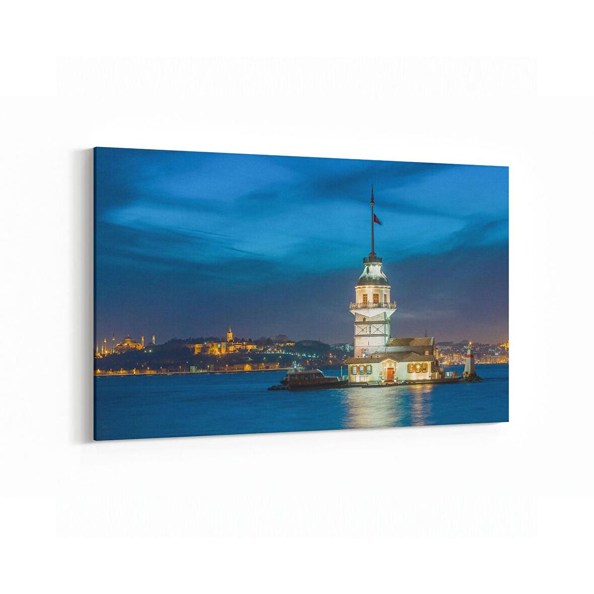 Olla 18252Y Yapı Görseli Yatay Kanvas Tablo (Ölçü: 150X100)