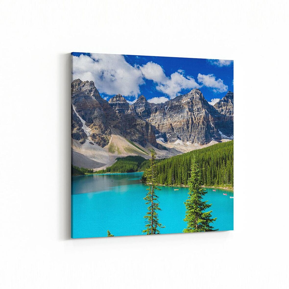 Olla 14216K Doğa / Manzara Görseli Kare Kanvas Tablo (Ölçü: 25X25)