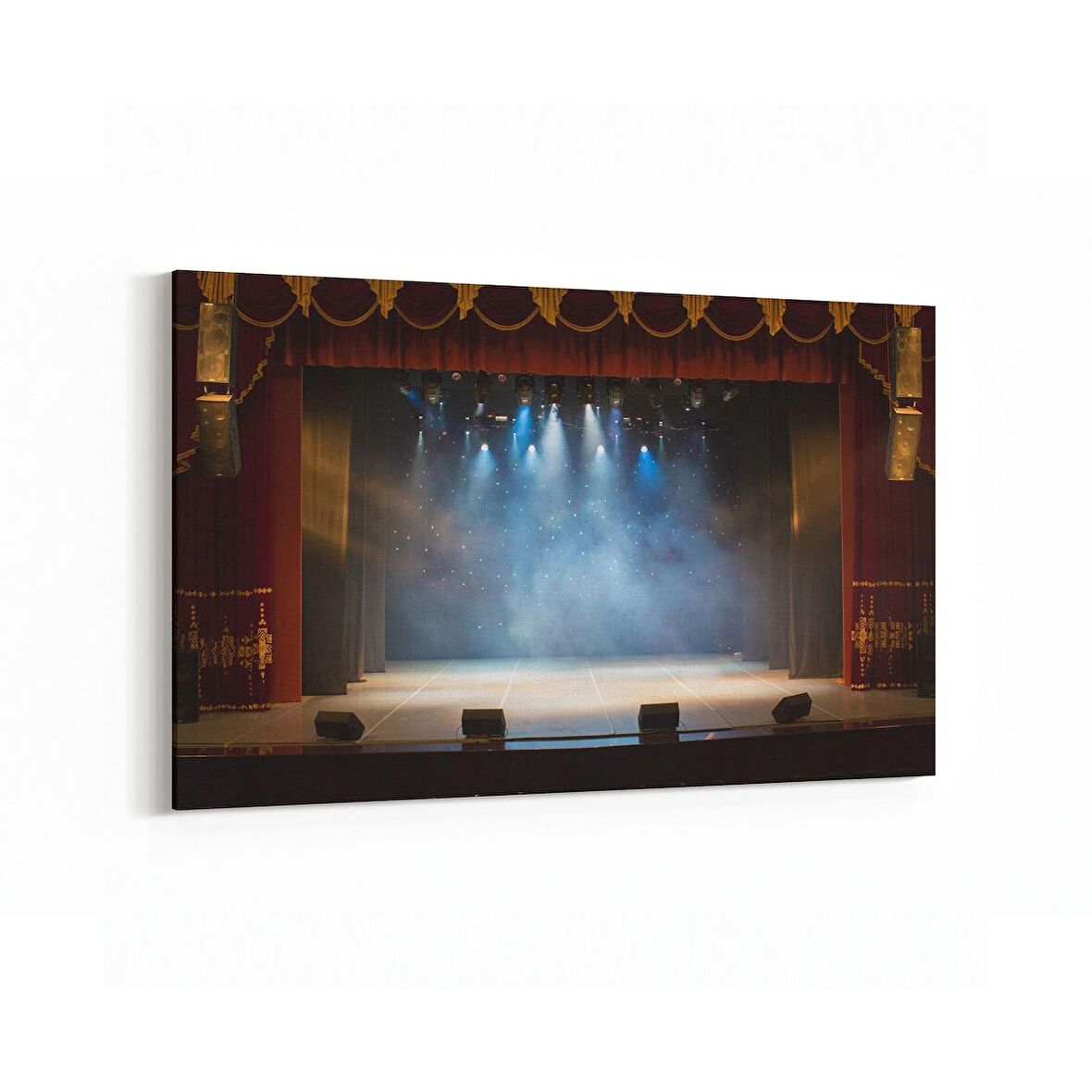 Olla 18758Y Yapı Görseli Yatay Kanvas Tablo (Ölçü: 70X50)