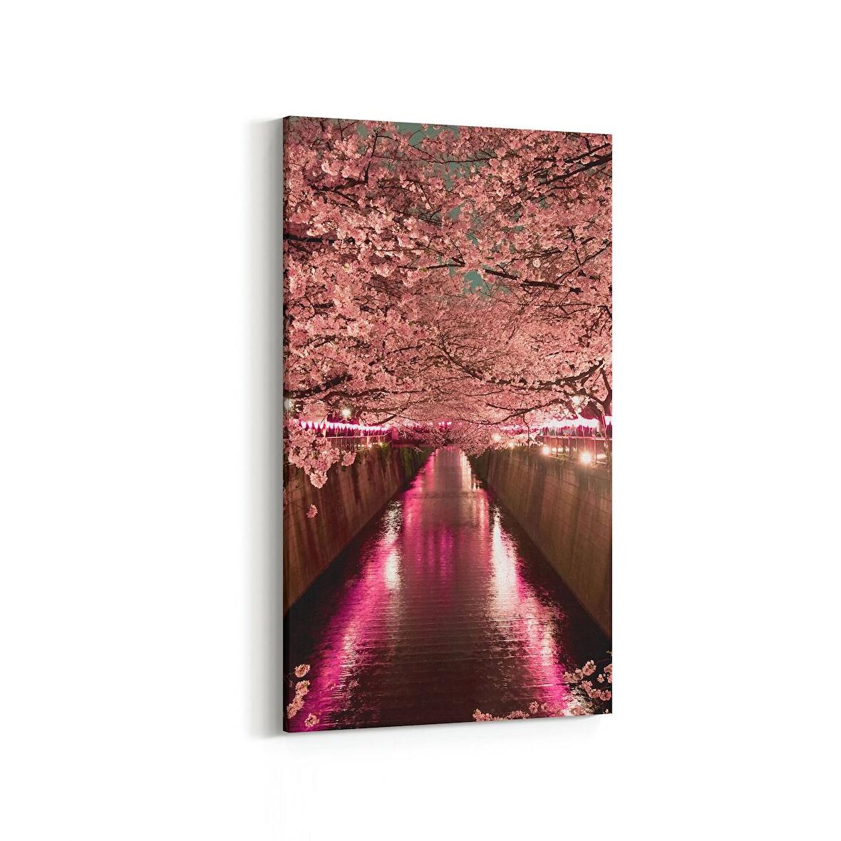 Olla 14000DD Doğa / Manzara Görseli Dikey Dar Kanvas Tablo (Ölçü: 60X120)