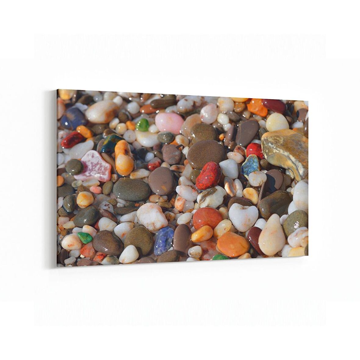 Olla 17365Y Taş / Tuğla Görseli Yatay Kanvas Tablo (Ölçü: 150X100)