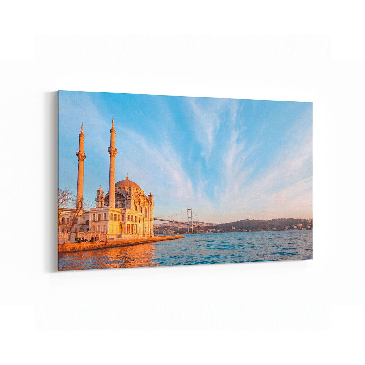 Olla 18012Y Yapı Görseli Yatay Kanvas Tablo (Ölçü: 90X60)