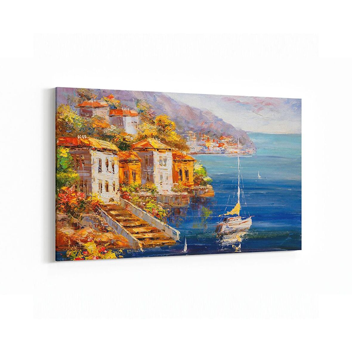Olla 17838Y Yağlı Boya Görseli Yatay Kanvas Tablo (Ölçü: 30X20)