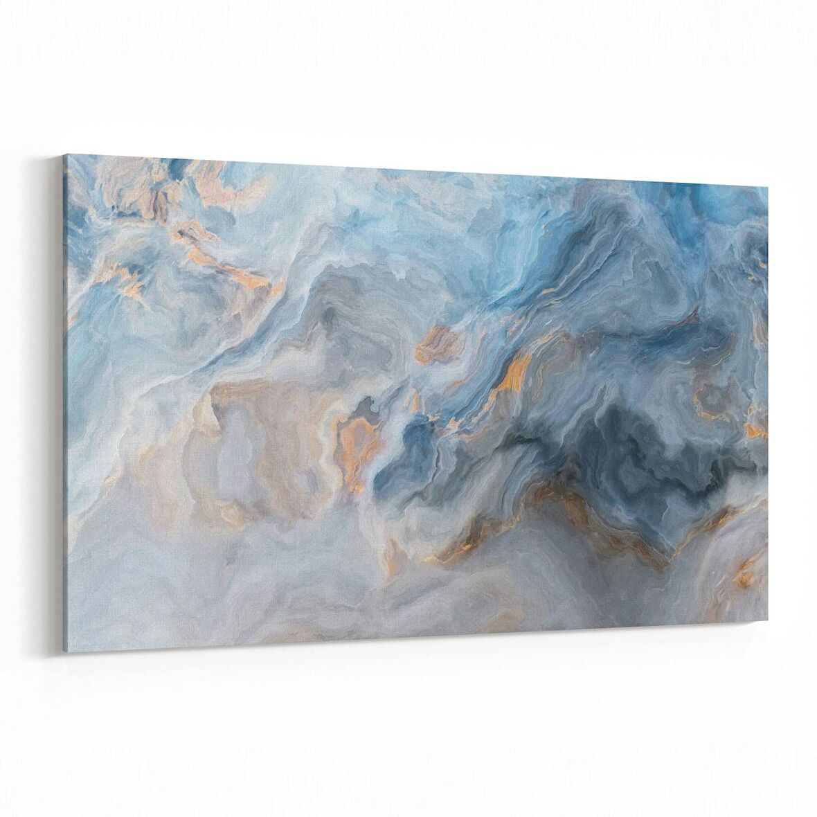 Olla 16664Y Mermer Desen Görsel Yatay Kanvas Tablo (Ölçü: 45X30)