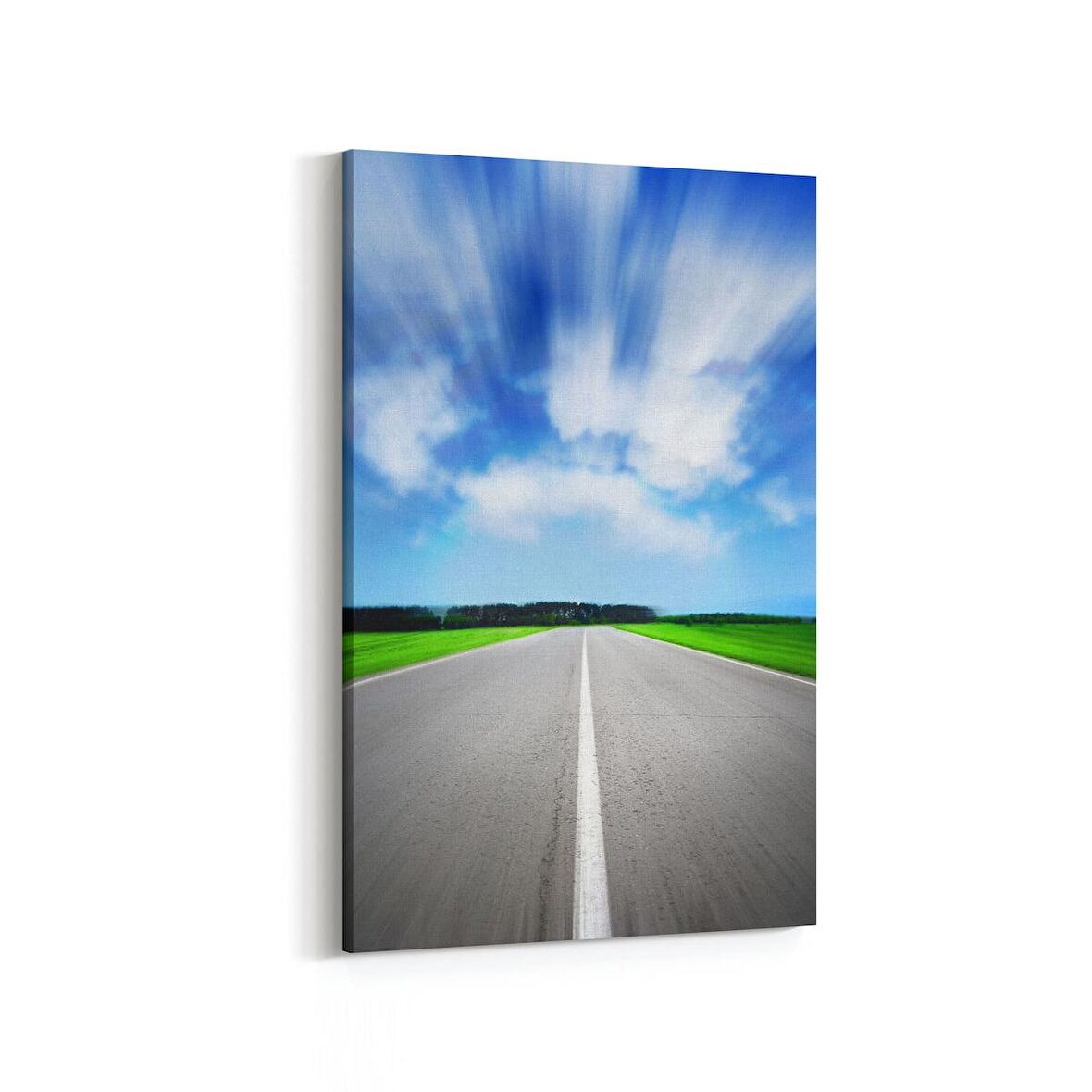 Olla 13770D Doğa / Manzara Görseli Dikey Kanvas Tablo (Ölçü: 100X150)