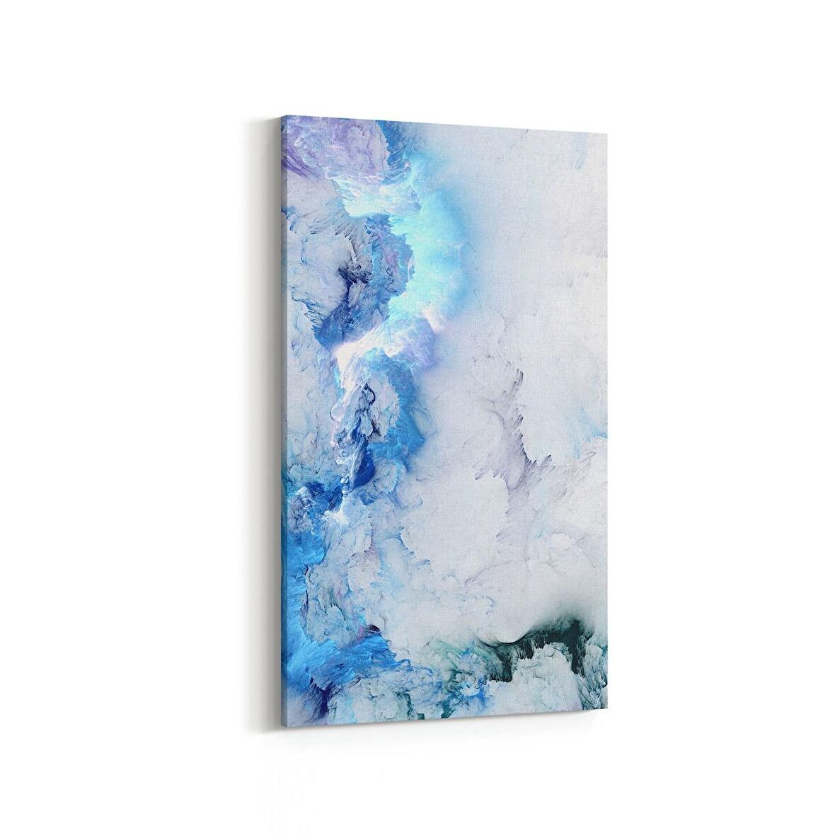 Olla 10363DD Abstract Görsel Dikey Dar Kanvas Tablo (Ölçü: 40X80)