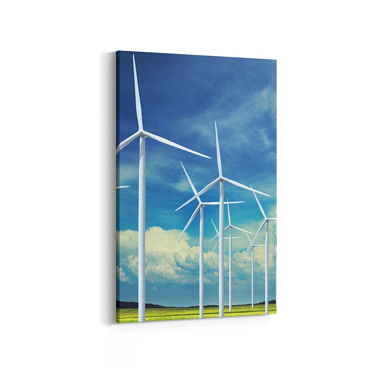 Olla 14228D Doğa / Manzara Görseli Dikey Kanvas Tablo (Ölçü: 70X105)