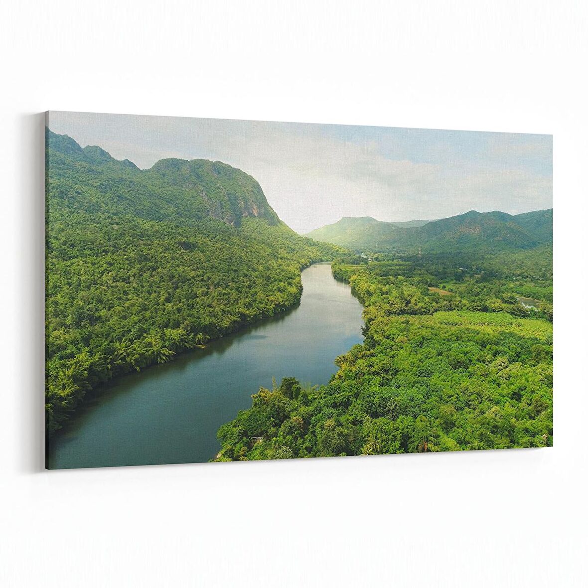 Olla 13158Y Doğa / Manzara Görseli Yatay Kanvas Tablo (Ölçü: 120X80)