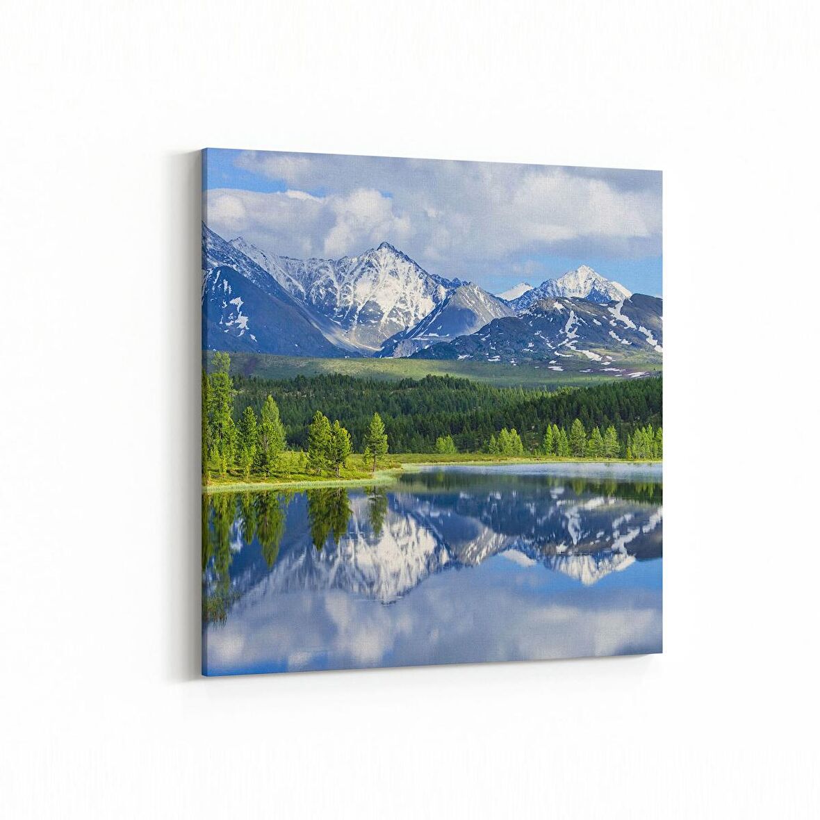 Olla 13172K Doğa / Manzara Görseli Kare Kanvas Tablo (Ölçü: 60X60)