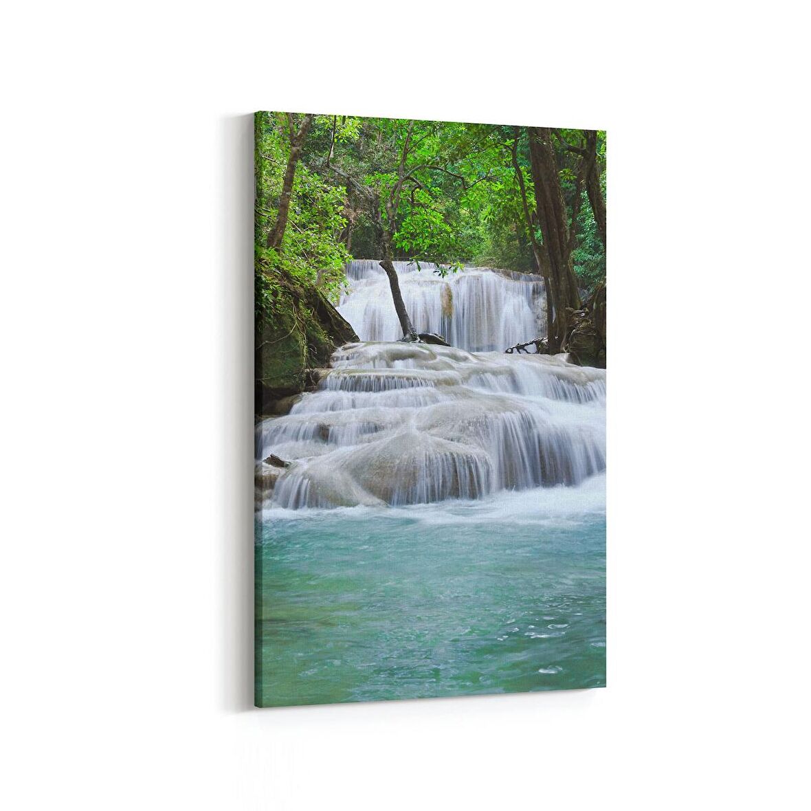 Olla 13417D Doğa / Manzara Görseli Dikey Kanvas Tablo (Ölçü: 80X120)