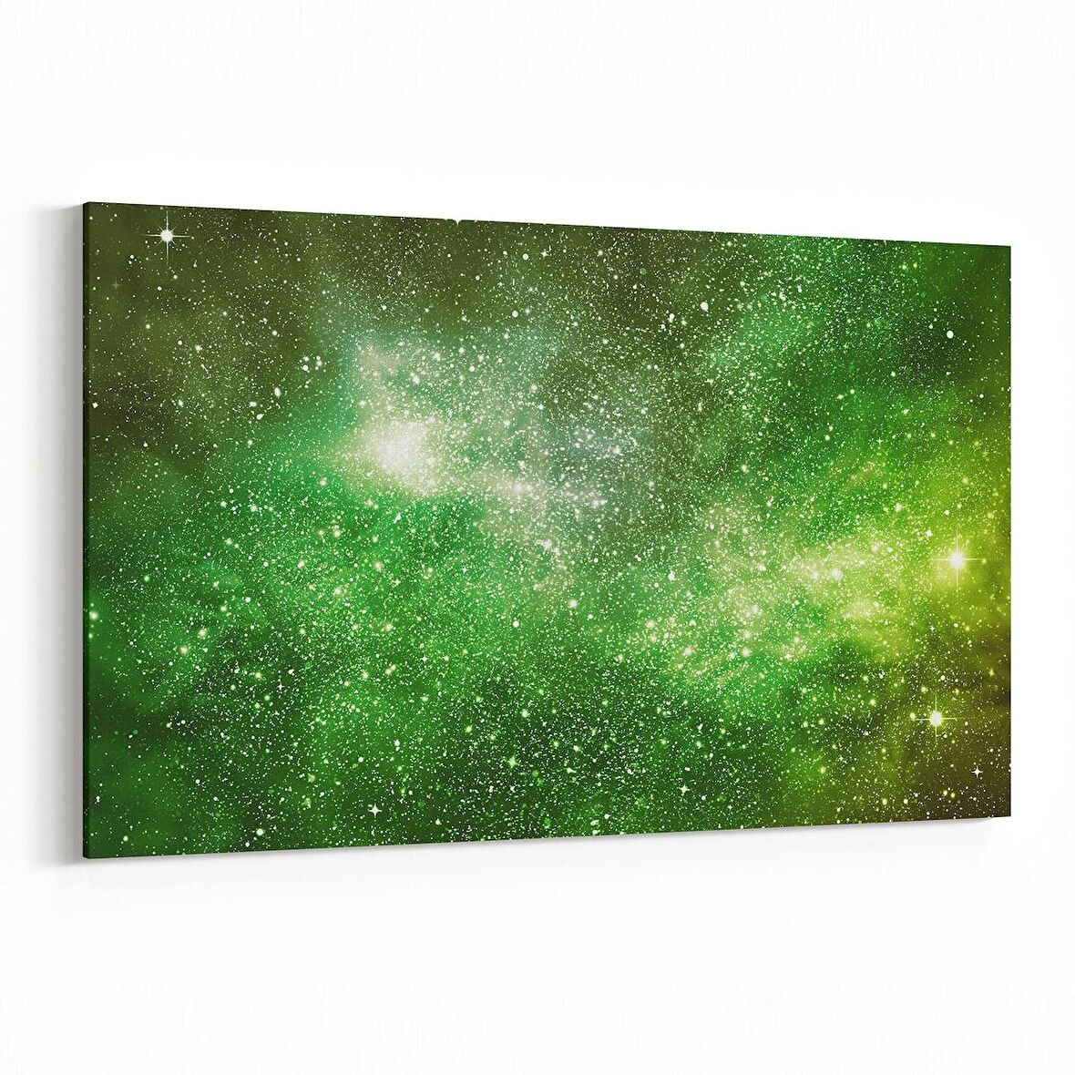 Olla 14761Y Gece Gökyüzü Görseli Yatay Kanvas Tablo (Ölçü: 70X50)