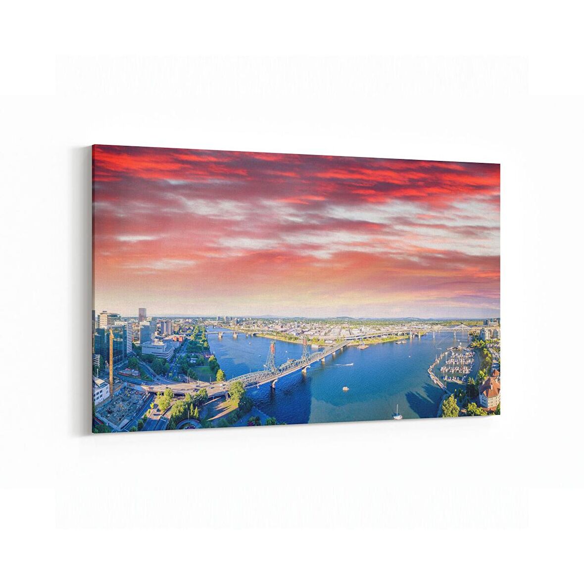 Olla 18895Y Yapı Görseli Yatay Kanvas Tablo (Ölçü: 45X30)