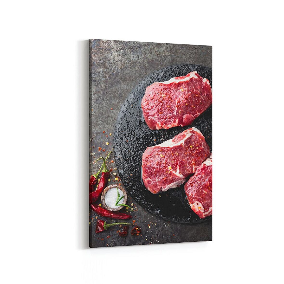 Olla 14968D Gıda Görseli Dikey Kanvas Tablo (Ölçü: 20X30)