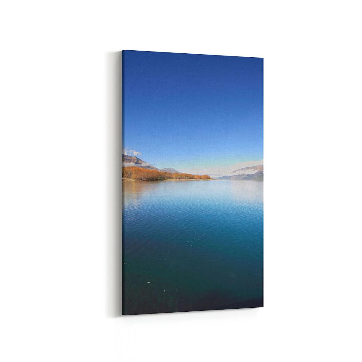 Olla 13664DD Doğa / Manzara Görseli Dikey Dar Kanvas Tablo (Ölçü: 60X120)