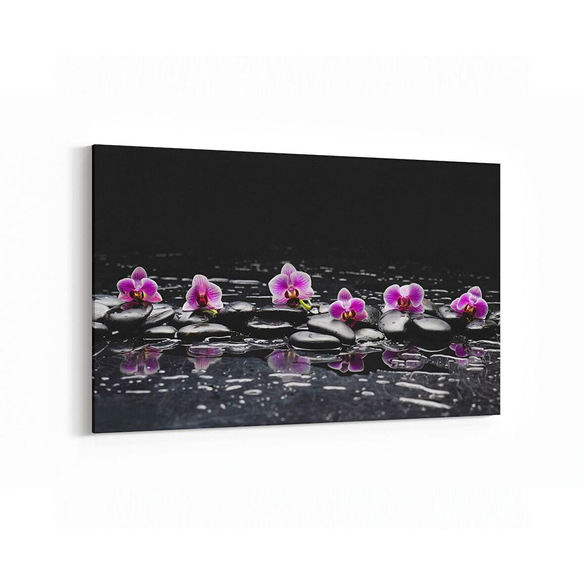 Olla 17061Y Spa / Masaj Görseli Yatay Kanvas Tablo (Ölçü: 45X30)