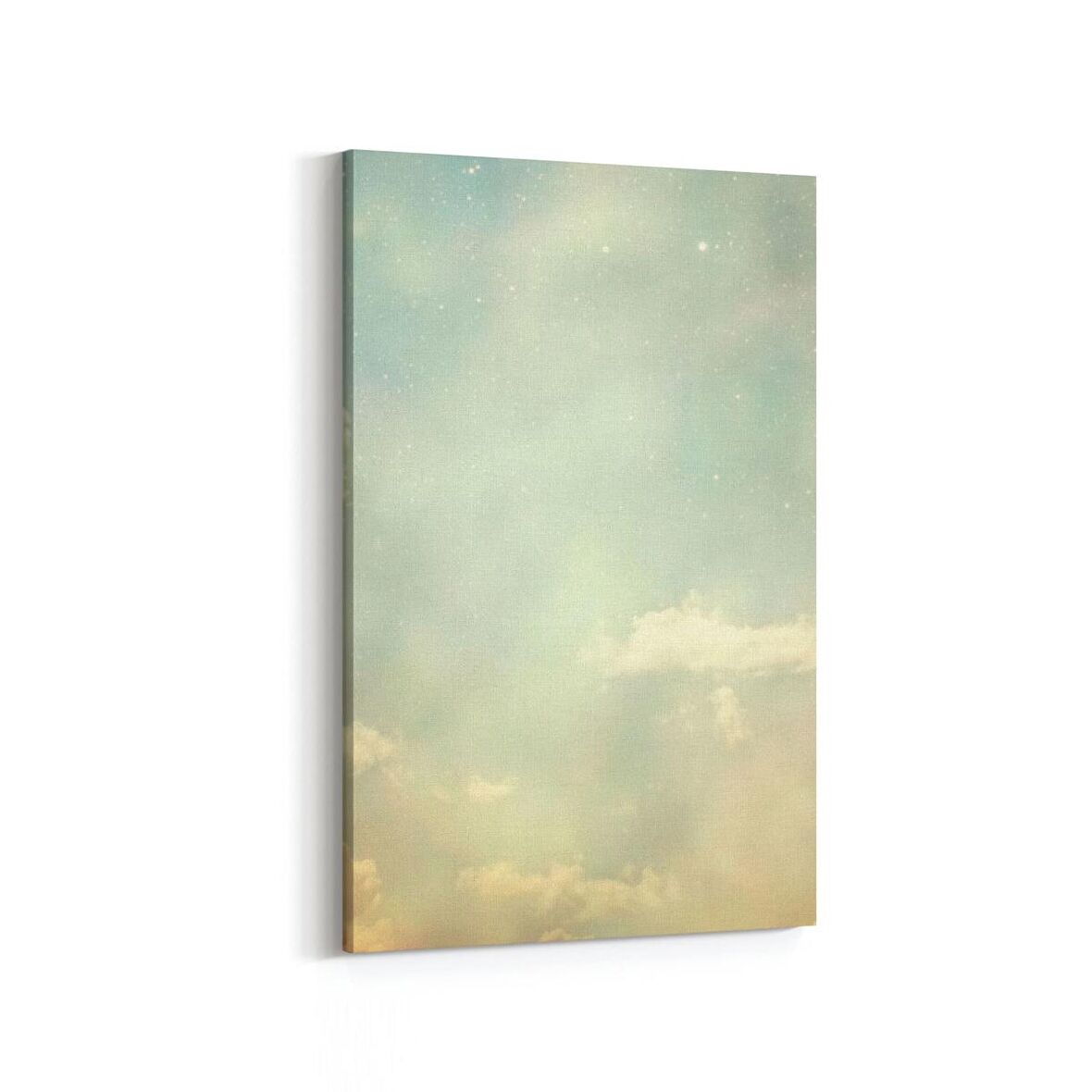 Olla 15417D Gökyüzü Bulut Görseli  Dikey Kanvas Tablo (Ölçü: 70X105)