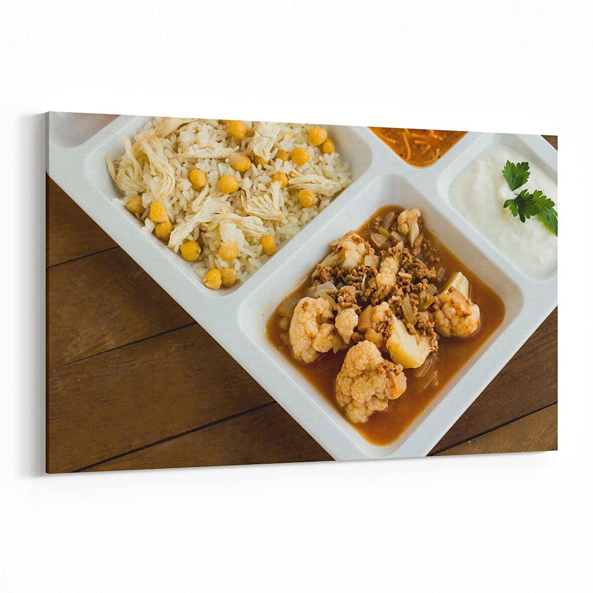 Olla 14985Y Gıda Görseli Yatay Kanvas Tablo (Ölçü: 90X60)