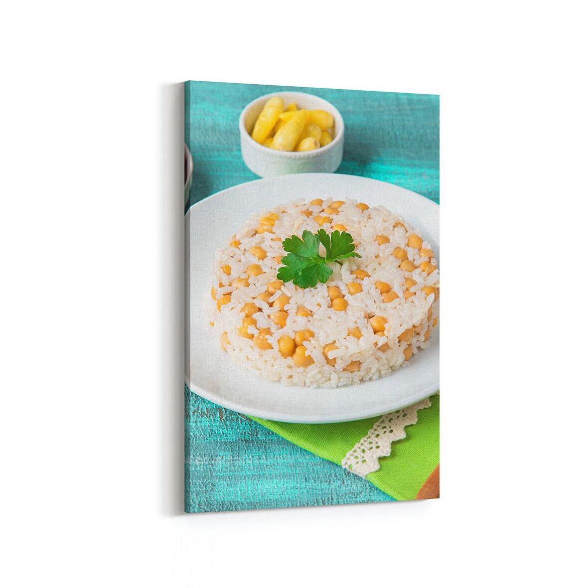 Olla 15098D Gıda Görseli Dikey Kanvas Tablo (Ölçü: 100X150)