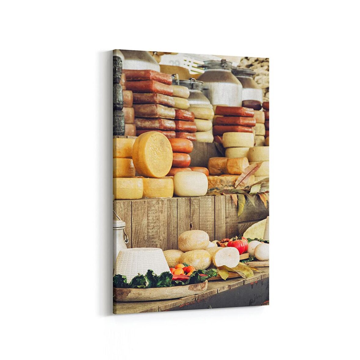 Olla 15167D Gıda Görseli Dikey Kanvas Tablo (Ölçü: 60X90)